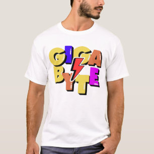 Gigabyte-Computerdateneinheit T-Shirt