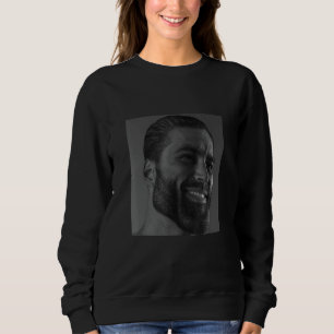 Gigachad Average Sigma Male Grindset Meme 1 Sweatshirt