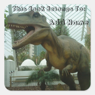 Giganotosaurus Dinosaurier Buchzeichen Sticker