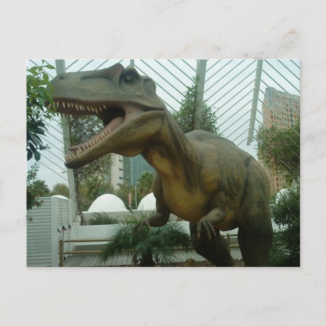 Giganotosaurus Dinosaurier Postcard Postkarte (Vorderseite)