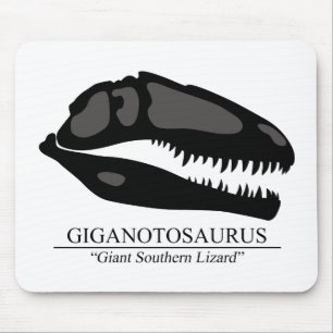 Giganotosaurus Skull Mousepad