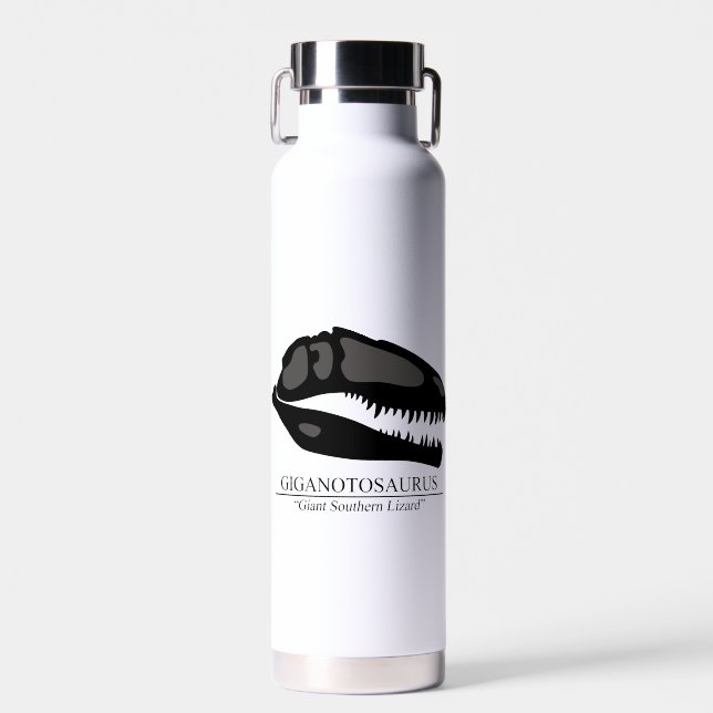 Giganotosaurus Skull Trinkflasche (Vorne)