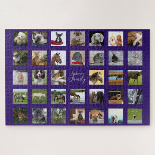 Gigant Custom PET Foto Collage PUZZLE 1014 Stücke