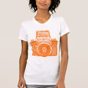 Gigant ostdeutsche Kamera - Orange T-Shirt