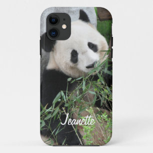 Gigant Panda Bear, Personalisierter Name, Case-Mate iPhone Hülle