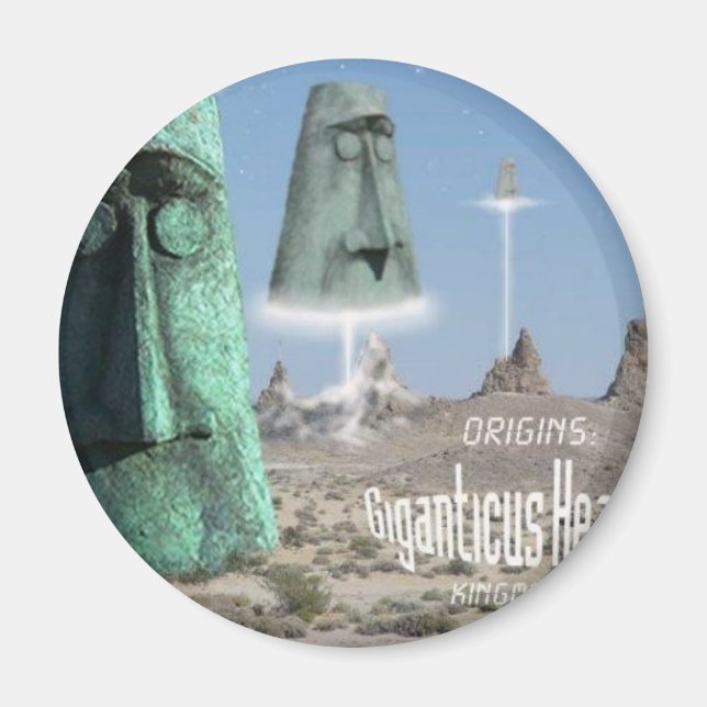 Giganticus headicus origines magnet (Vorne)