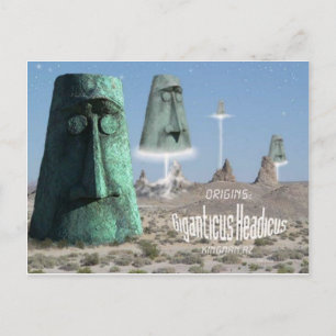 Giganticus headicus origines postkarte
