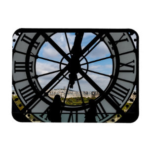 Gigantische Glasuhr im Musée d'Orsay - Paris Magnet