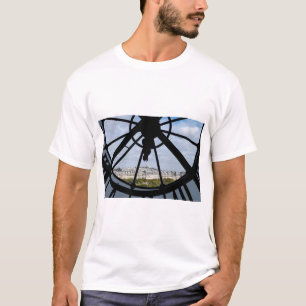 Gigantische Glasuhr im Musée d'Orsay - Paris T-Shirt