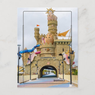 Gigantische Sandburg – Celebration Key, Grand Baha Postkarte