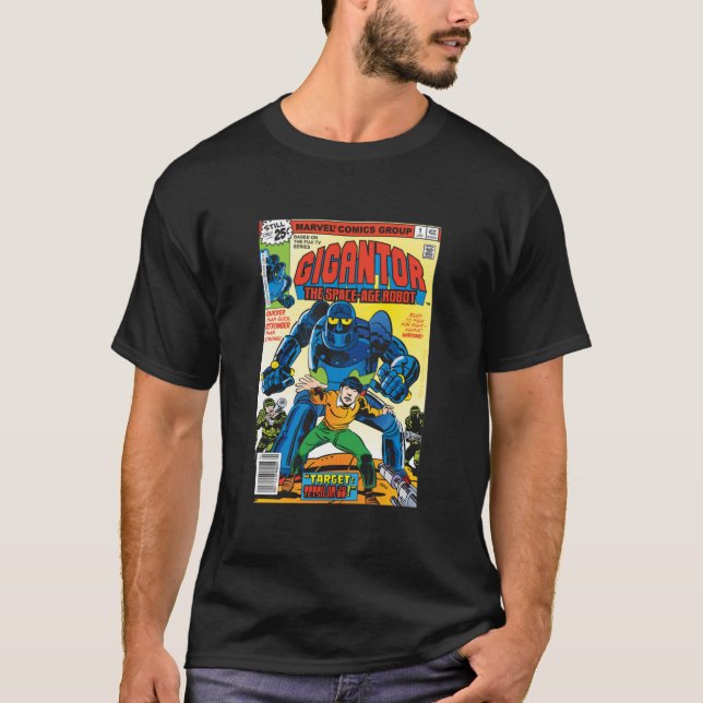 Gigantor Comic Book Classic T-Shirt (Vorderseite)