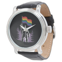 Gigfoot Rock auf LGBTQ Progressive neue Flagge