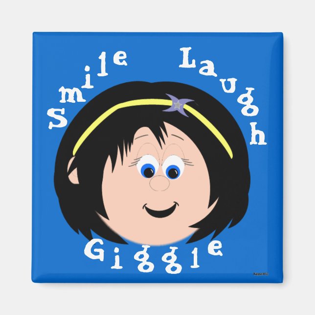 Giggle Faces Magnet (Vorne)