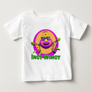 GiggleBellies Incy WIncy Spinne Baby T-shirt