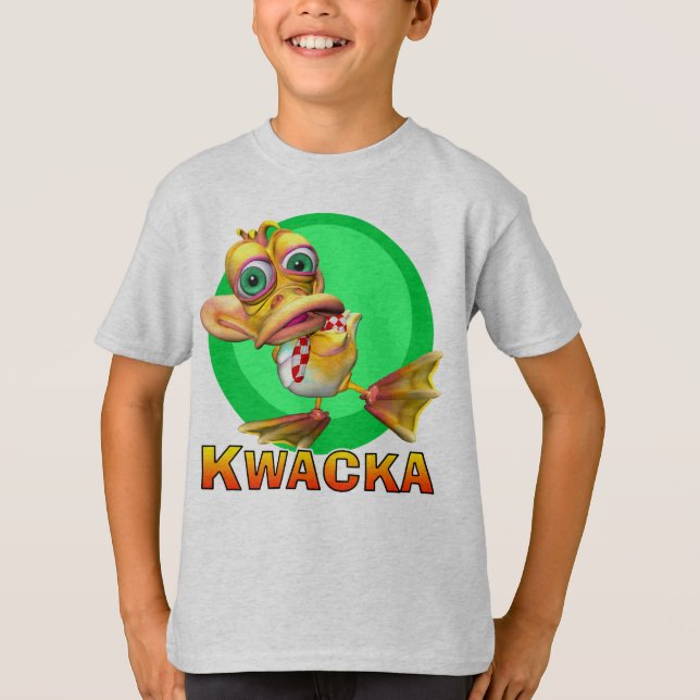 GiggleBellies Kwacka die Ente T-Shirt (Vorderseite)