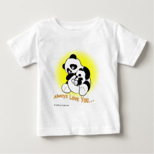 gigglePanda für den Tag der Mutter Baby T-shirt