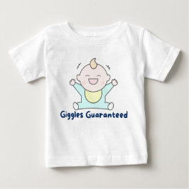👶 "Giggles Guaranteed" 😄 Baby T-shirt