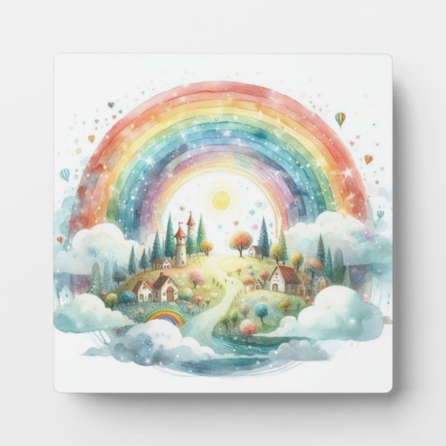 Giggles Guaranteed: Funny Easel Plaque für Kinderz Fotoplatte (Vorderseite)