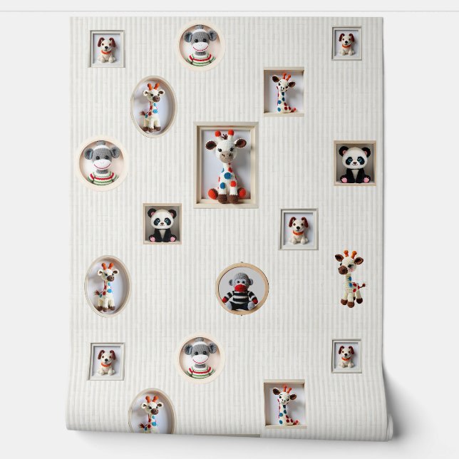 Giggly Giraffe Garden Tapete (Abrollen)