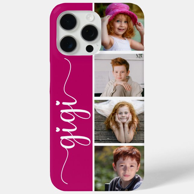 Gigi 4 Foto Case-Mate iPhone Hülle (Rückseite)