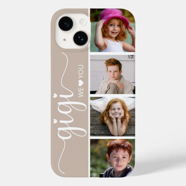 Gigi 4 Foto Case-Mate iPhone Hülle (Rückseite)