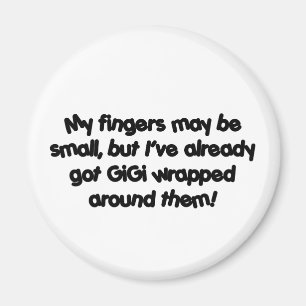 GiGi' s eingewickelt! Magnet