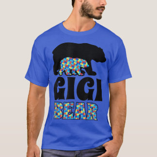 Gigi Bear Autismus Bewusstsein T-Shirt