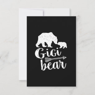 Gigi Bear Great Oma Gift Karte