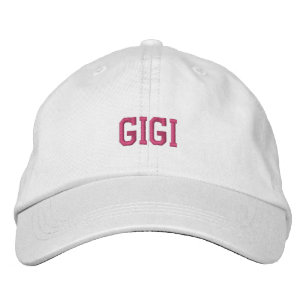 Gigi Bestickte Baseballkappe