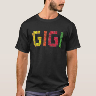 Gigi Brick Master Builder Gebäude Blocks Family m T-Shirt