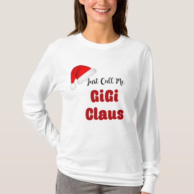 GiGi Christmas T-Shirt (Vorderseite)