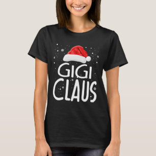 Gigi Claus Christmas Family Group Matching Pajama T-Shirt