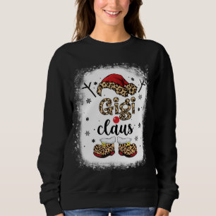Gigi Claus Matching Family Christmas Pajamas Grand Sweatshirt