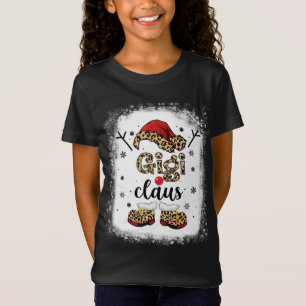 Gigi Claus Matching Family Christmas Pajamas Grand T-Shirt