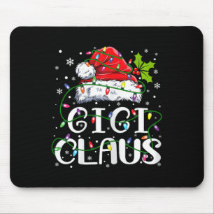 Gigi Claus Weihnachts-Weihnachtsmannmütze Matching Mousepad