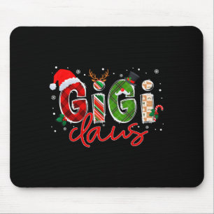 Gigi Claus Weihnachtsmann Familien-Weihnachts-P Mousepad