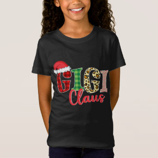 Gigi Claus Weihnachtsmannmütze Funny Xmas Pajama K T-Shirt