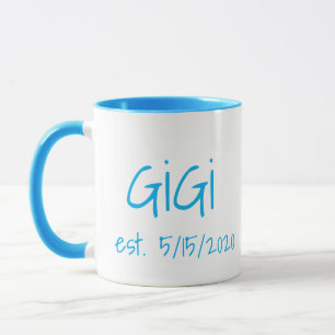 Gigi-Datum Tasse