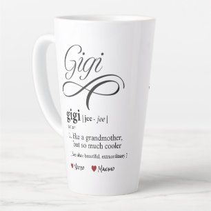 Gigi Definition Latte Tasse