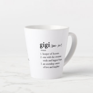 Gigi Definition Latte Tasse