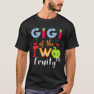 Gigi der Twotti Frutti 2. Geburtstag Party Obst T-Shirt