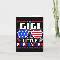 Gigi des kleinen Feuerwerkers zum vierten Juli