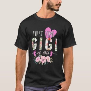 Gigi Est. 2025 für das neue Oma befördert T-Shirt