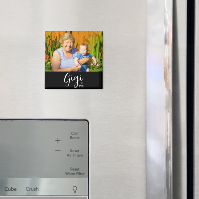 Gigi Established Foto-Geschenkmagnet Magnet (In Situ (Kühlschrank))