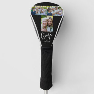 Gigi Etablierte Schrift Black 3 Foto Golf Headcover