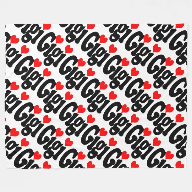 Gigi Fleece-Decke Fleecedecke (Vorderseite (Horizontal))