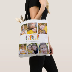 Gigi Floral Custom Foto Tulips Einkaufstasche