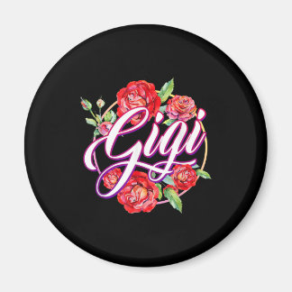 Gigi Floral Women Gigi Grandma Muttertag Magnet