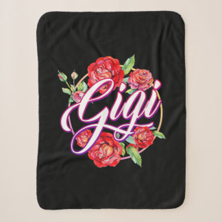 Gigi Floral Women Gigi Grandma Muttertag Sherpadecke