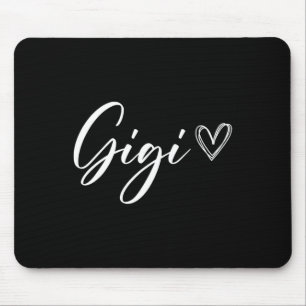 Gigi für Großmutter-Ankündigung Mütter Mousepad
